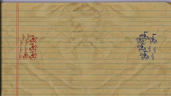 Notebook Paper Battlefield