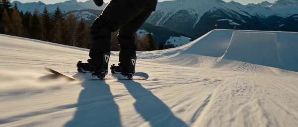 Snowboard Backflip Freeze Frame