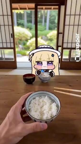 Phoebe Chibi Rice Theft Rage