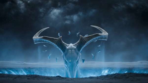 Moonrib Howler Cosmic Creature Emergence