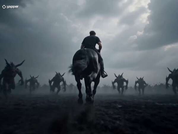 Seedance 2.0 Warrior & Warhorse Bullet-Time Transformation