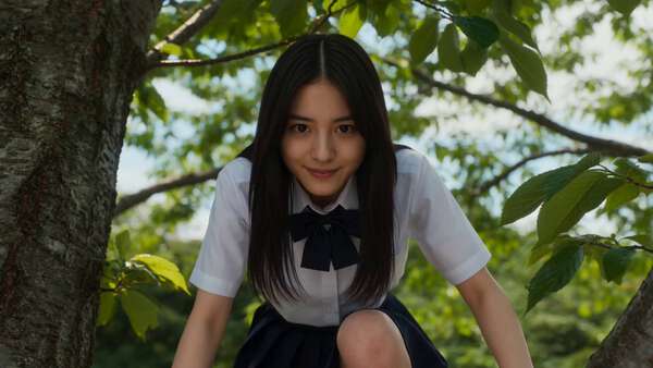 Tiny Schoolgirl Bee Adventure