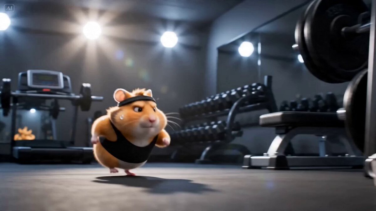 Hamster Gym Beast Mode