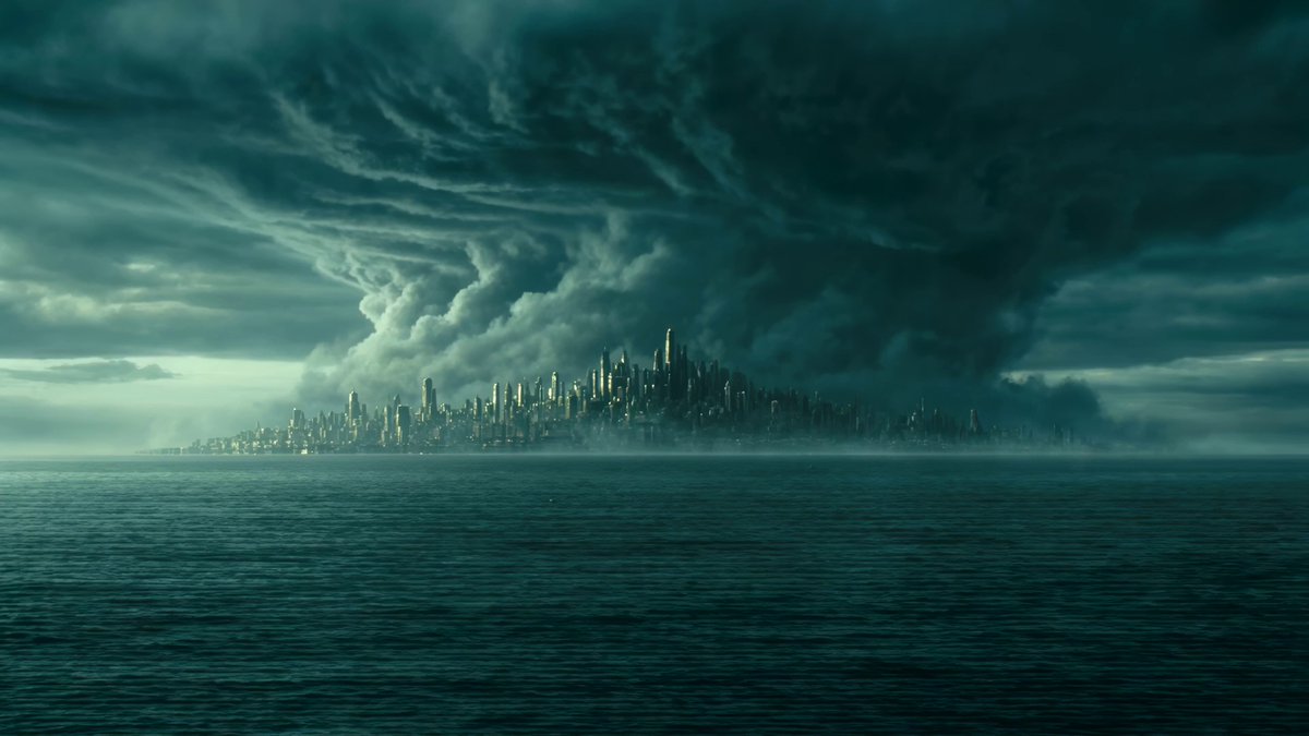 Colossus Emerges from Ocean