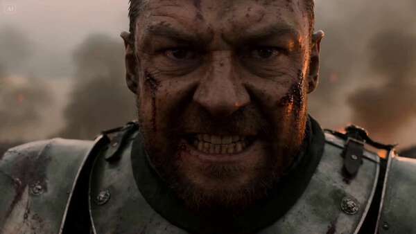 Warrior Battlefield Tracking Shot