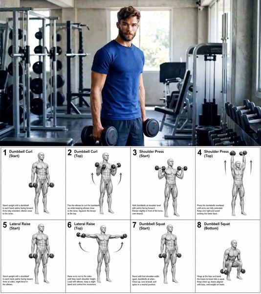 Workout Motion Sheet to Video