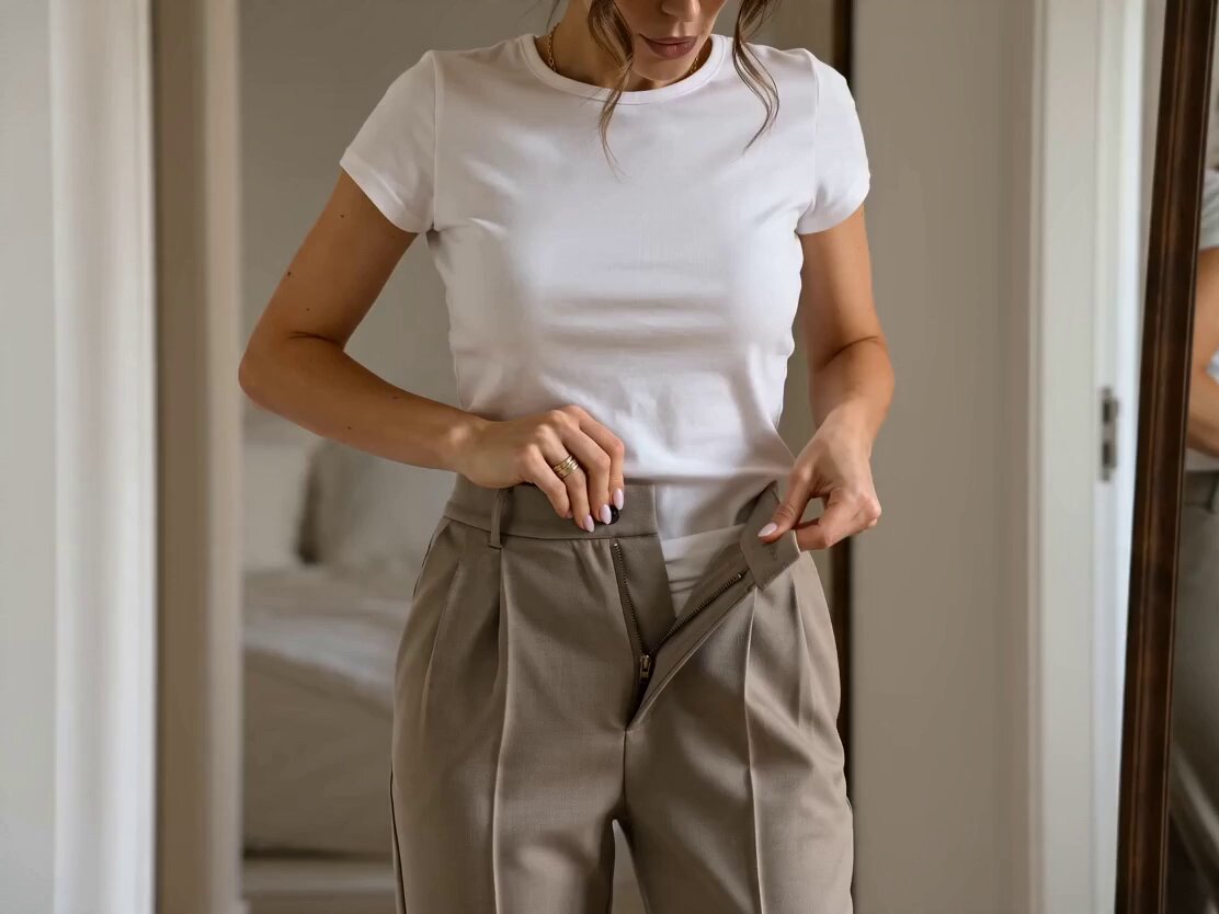 Get Ready With Me AI Model Outfit Transition