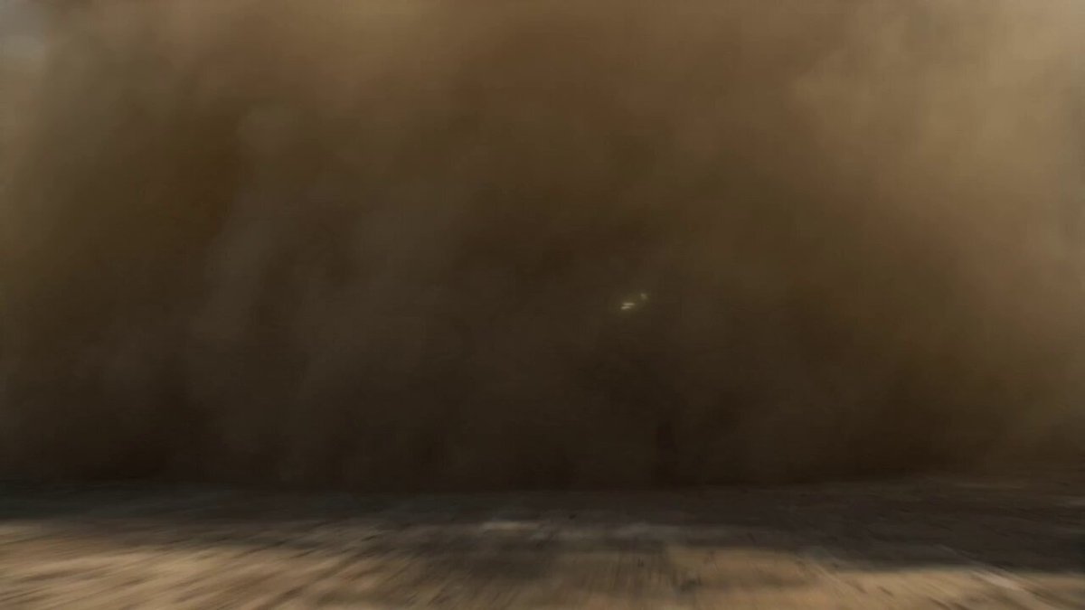 Epic Military Convoy Tracking Shot