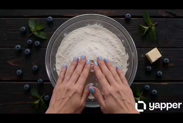 Ultra-Realistic Blueberry Pie Recipe Video