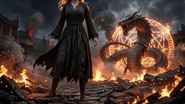 Mage Unleashes Epic Fire Cataclysm