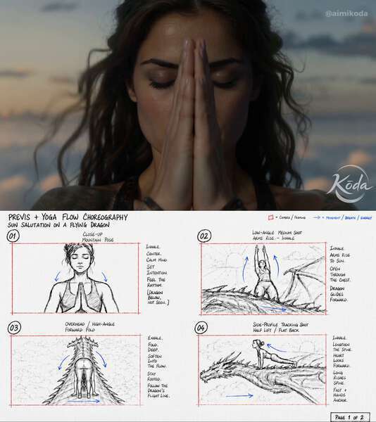 Yogi Dragon Sunrise Yoga Flow