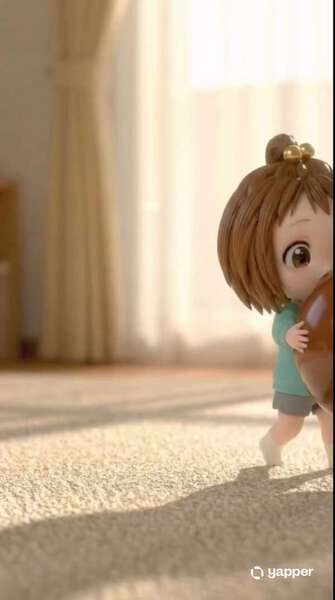 Chibi Girl Meets Giant Chocolate