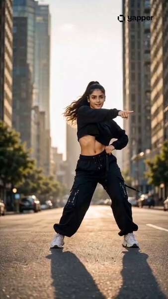 Dance Performance on City Street