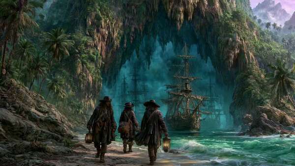 The Secret of the Emerald Grotto