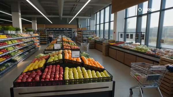 Quiet Grocery Store Cinematic
