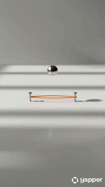 Rubber Band Kinetic Sculpture