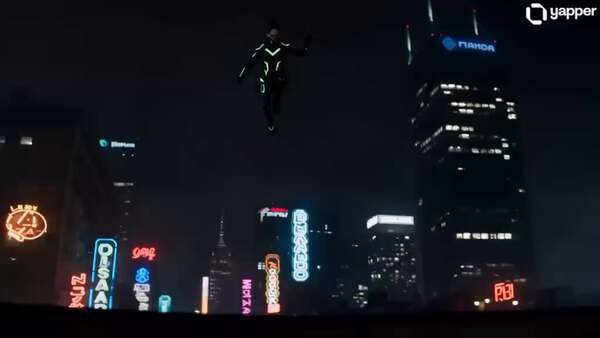 Neon Ninja Girl Action TikTok
