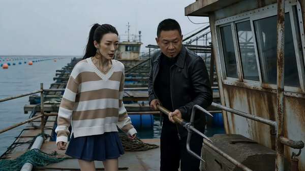 Cable Monster Ocean Platform Horror