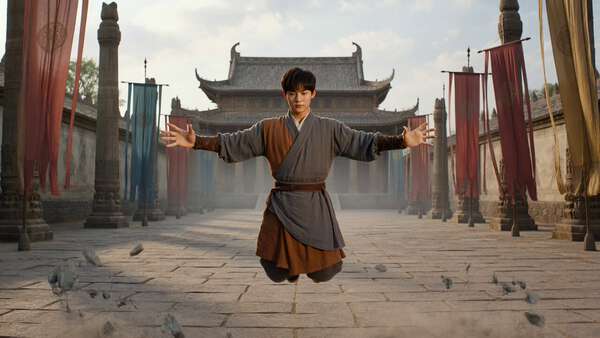 Warrior Monk Temple Levitation