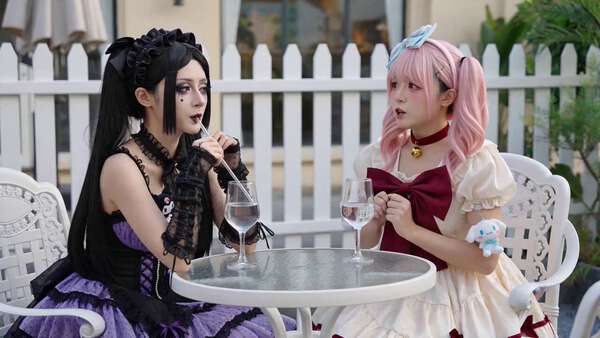 Kuromi and Melody Duo