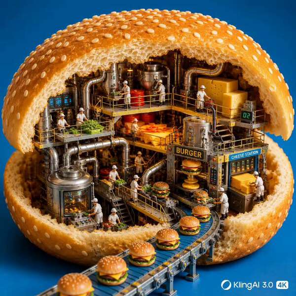 Miniature Burger Factory