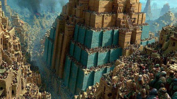 Ziggurat Sky Fall Destruction