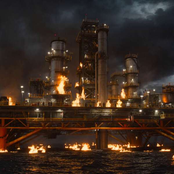 Megalodon Oil Rig Detonation
