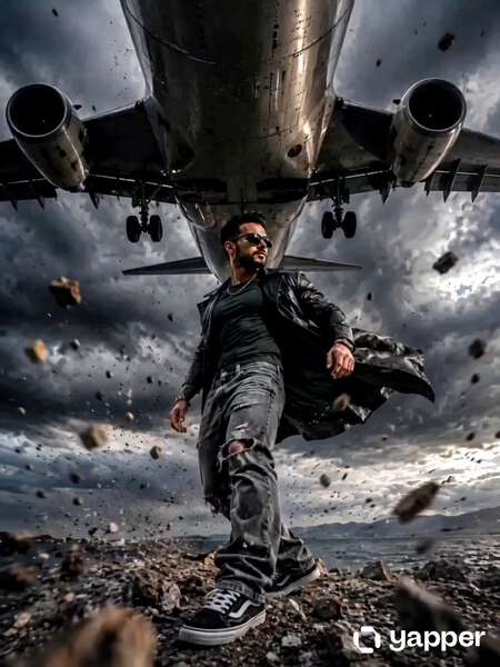 Airplane Action Hero Walk