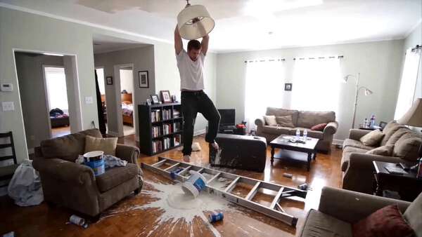 Hippo Ceiling Collapse Found Footage