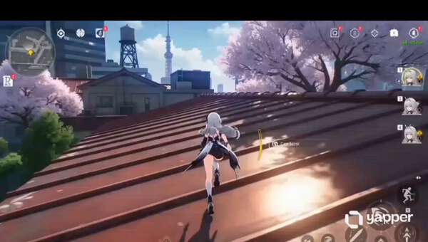 Anime RPG Rooftop Runner