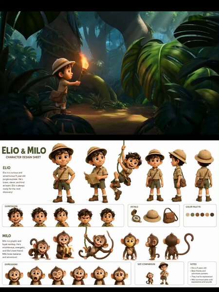 Lost in the Jungle — Seedance 2.0