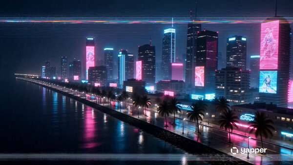 Neon Rain Cyberpunk City