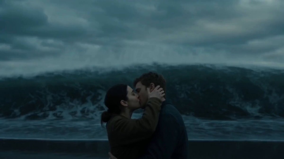 Stormy Coastline Meteor Kiss