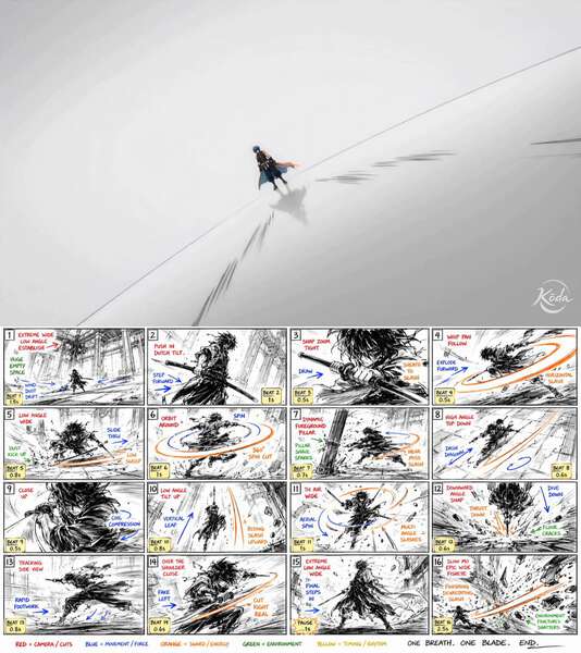 Blade Ballet Anime Sword Combat