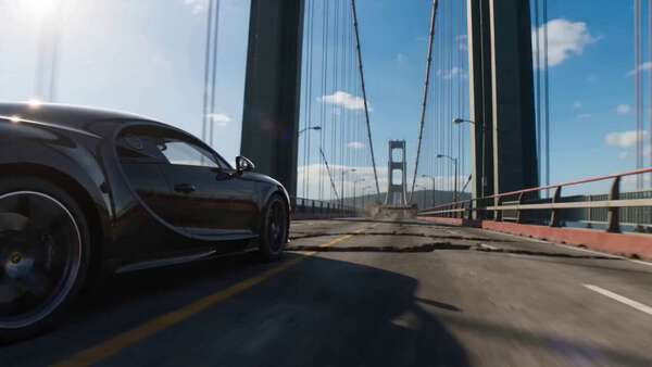 Bridge Collapse - Car Jump