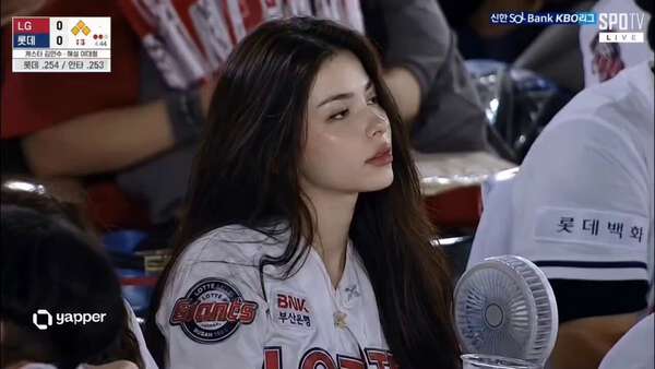 Korean Baseball Courtside Moment