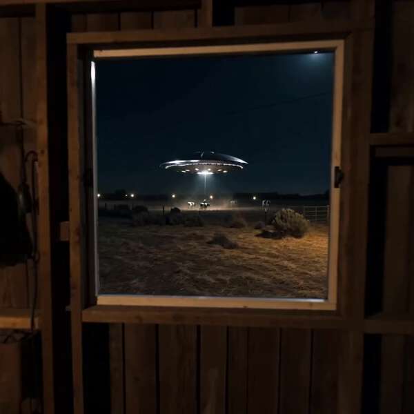 UFO Cow Abduction Found Footage