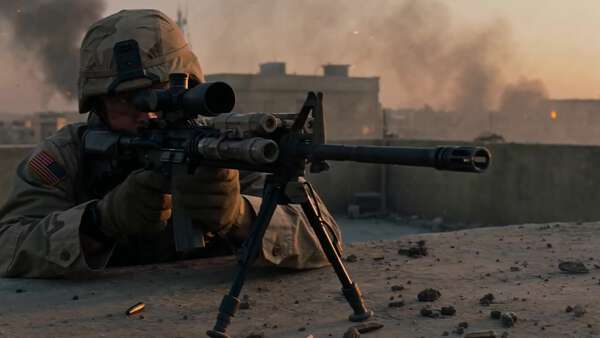 Sniper Rooftop Urban Warzone