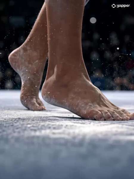 Gymnast Perfect Landing
