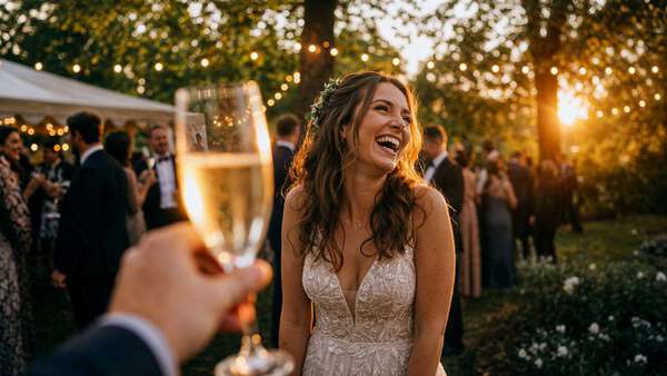 First-Person Handheld Wedding POV