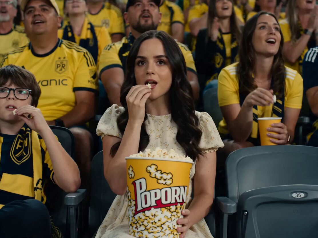Football Stadium Girl