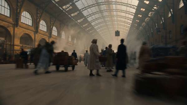 Egyptian Train Station Cinematic