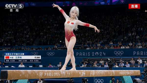 Olympic Gymnastics Balance Beam