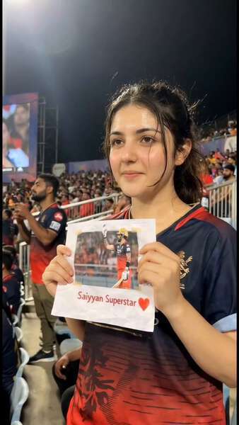 RCB Stadium Fan Moment