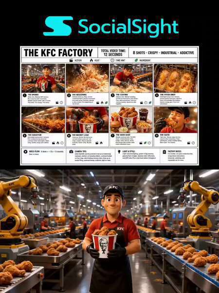KFC Factory Storyboard