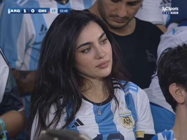 Argentina Football Broadcast Crowd Shot
