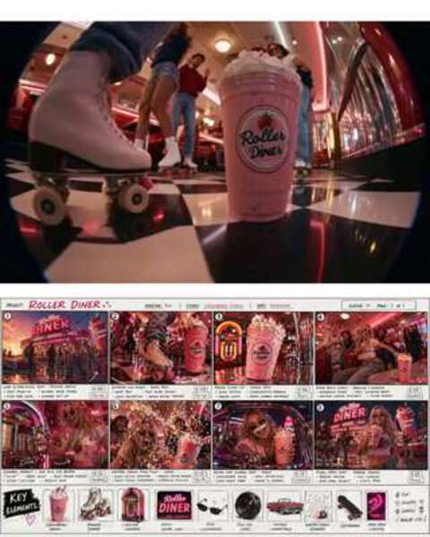 Strawberry Shake Y2K Commercial