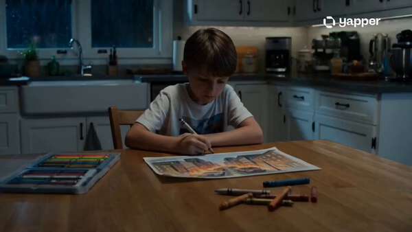 Child Drawing Warning Becomes Reality