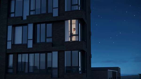 Apartment Building Unfolding