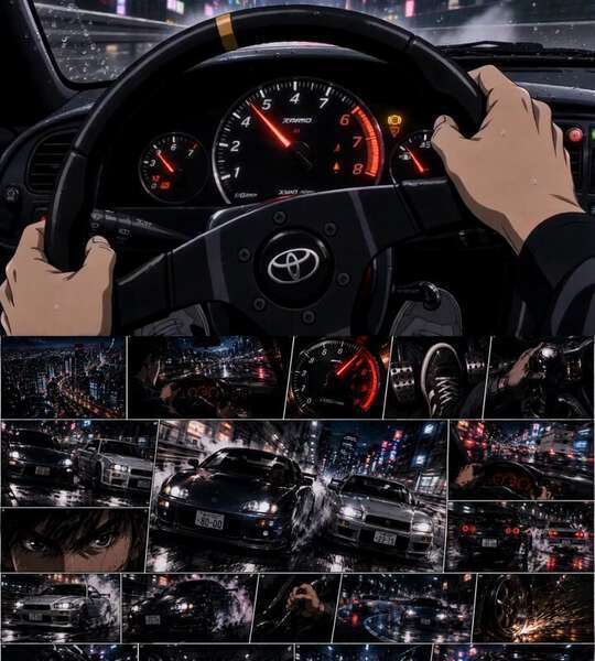 Anime Style Underground Racing